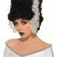 Monster Bride Wig: Black/White