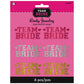 Team Bride Body Jewelry