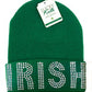 Saint Pat's Bling Beanie