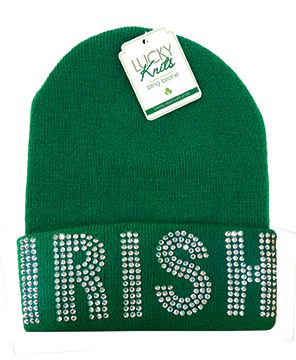 Saint Pat's Bling Beanie