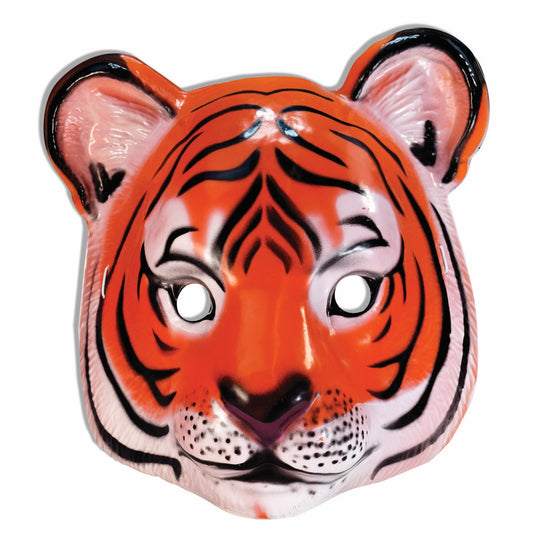 Plastic Animal Mask: Tiger