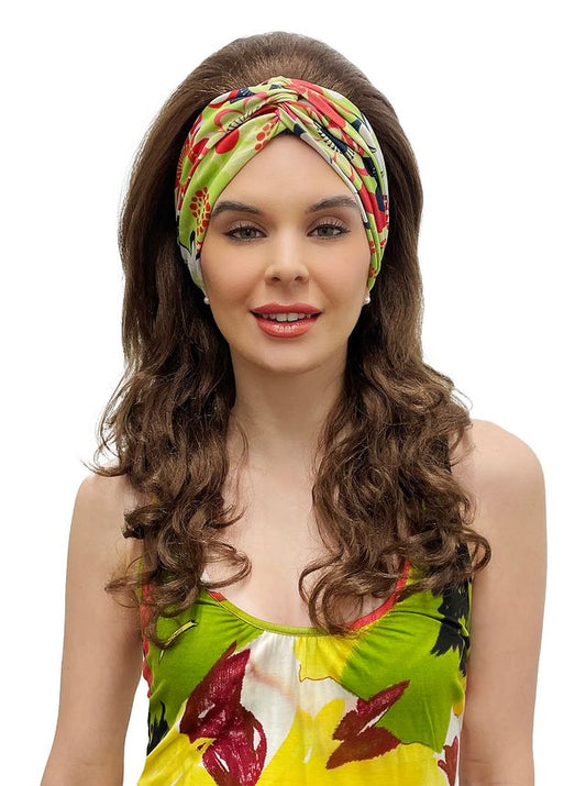 Mitzi Wig & Headband - Brown