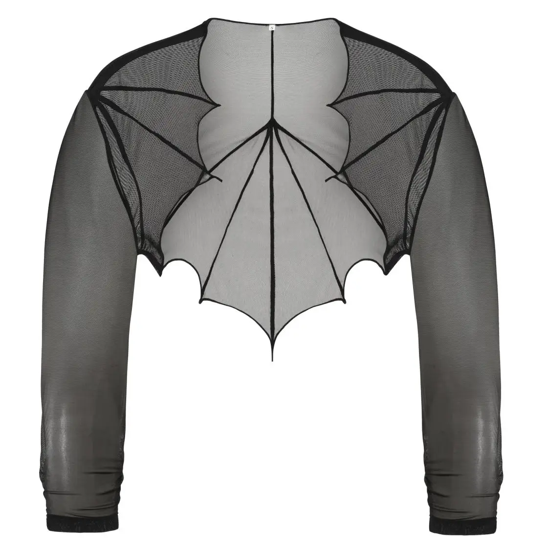 Cybele Women's Jacket with Mesh Bat Wing Effect