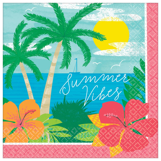 Luncheon Napkins: Summer Vibes (125ct.)