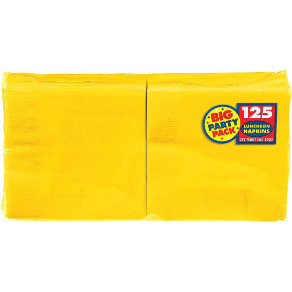 Luncheon Napkins - Yellow (125ct.)