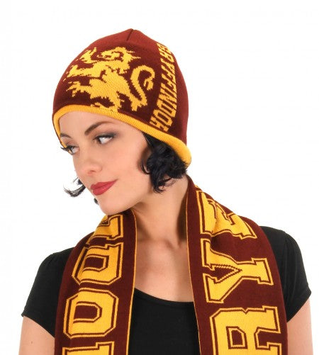 Reversible Knit Beanie - Gryffindor