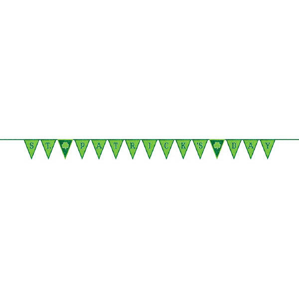 St. Patrick's Day Pennant Banner