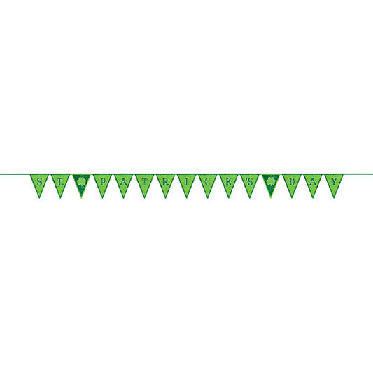 St. Patrick's Day Pennant Banner