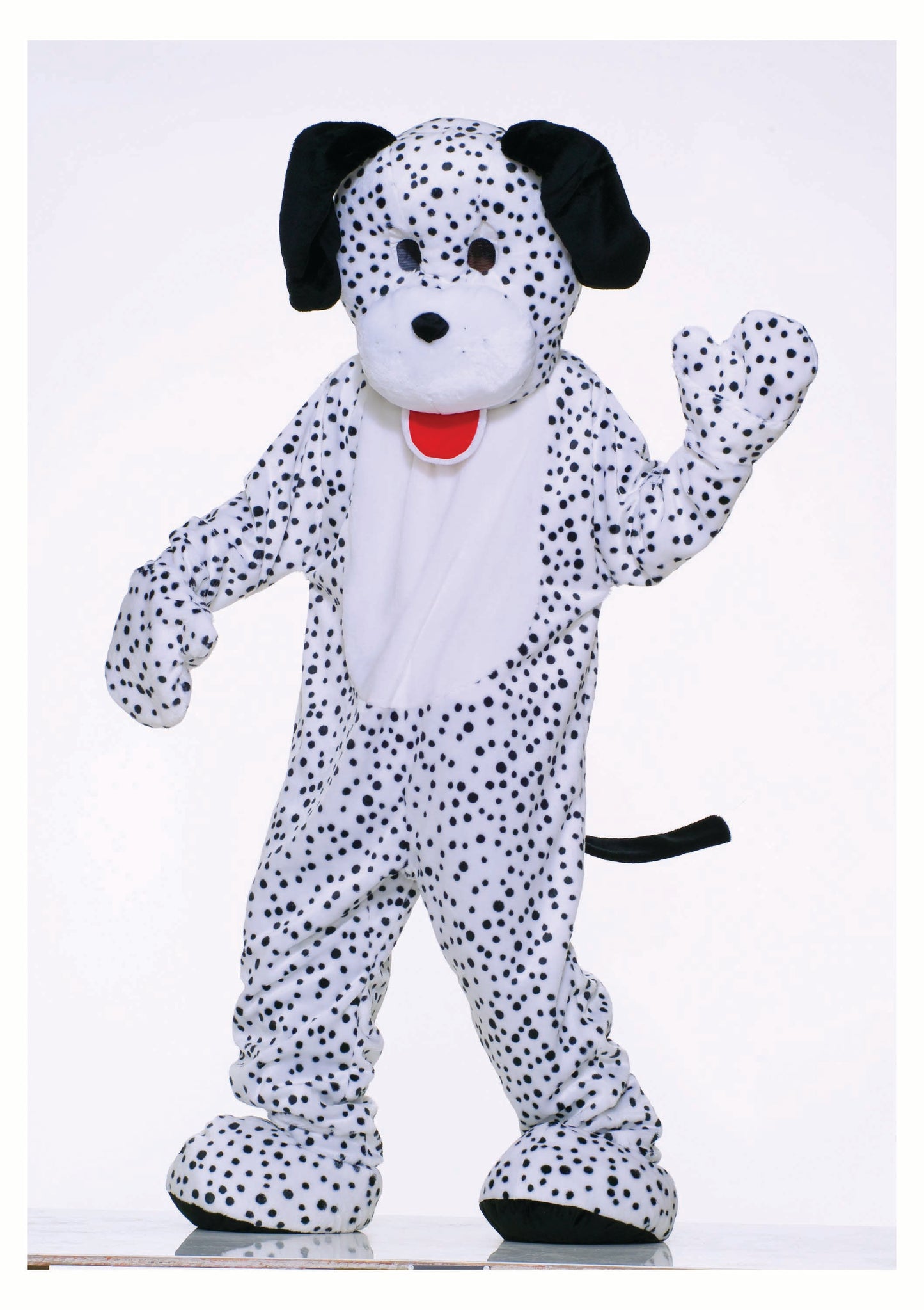 Adult Deluxe Mascot: Dalmatian Dog - Standard