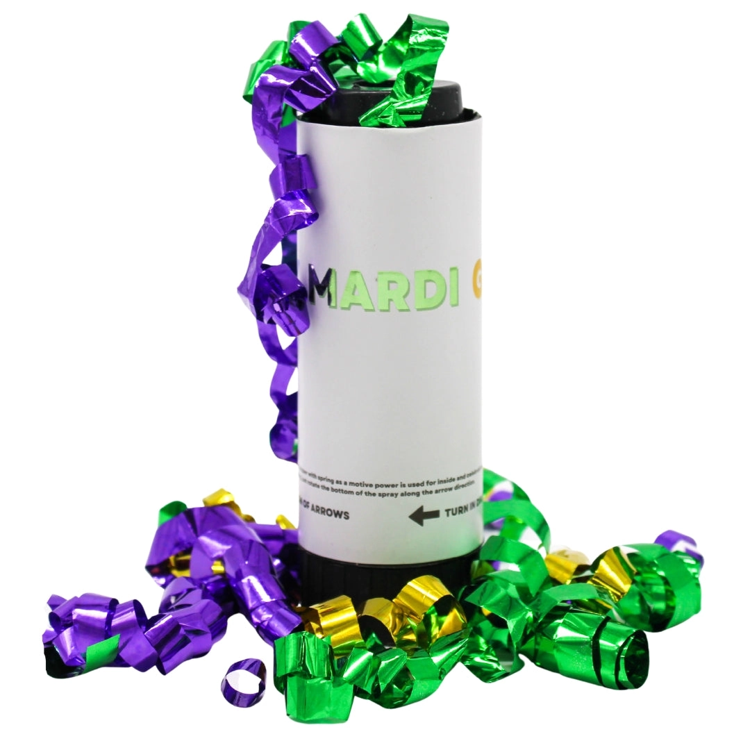 Mardi Gras Confetti Bursts 4.25"