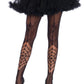 Itsy Bitsy Spider Net Pantyhose - Black