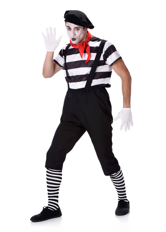 Men's Mime Artist Costume
