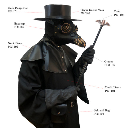 Plague Doctor Costume - Adult One Size