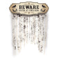 Boneyard Door Curtain - Beware