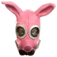 Kinky Bunny Gas Latex Mask: Pink