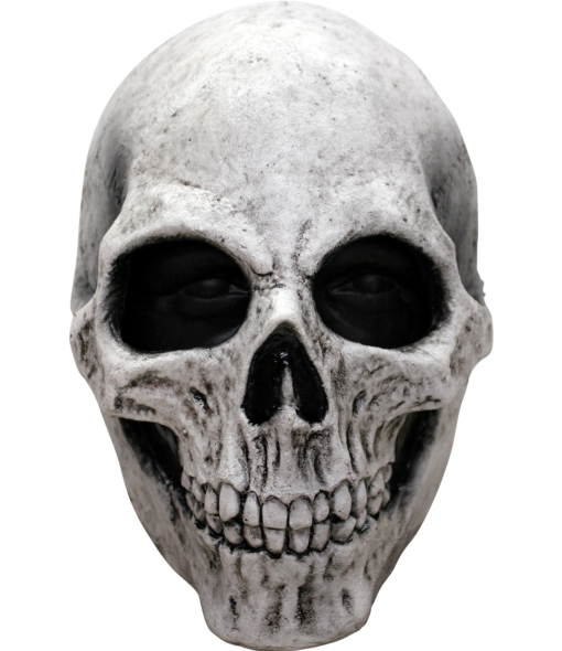 White Skull Latex Mask