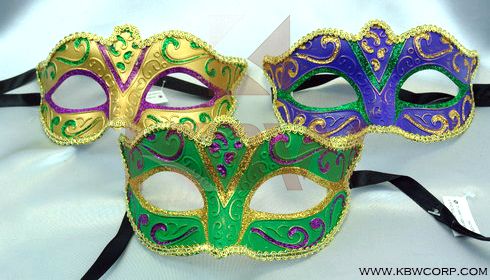 Mardi Gras Mask - Assortment