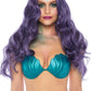 Long Mermaid Wavy Wig - Purple