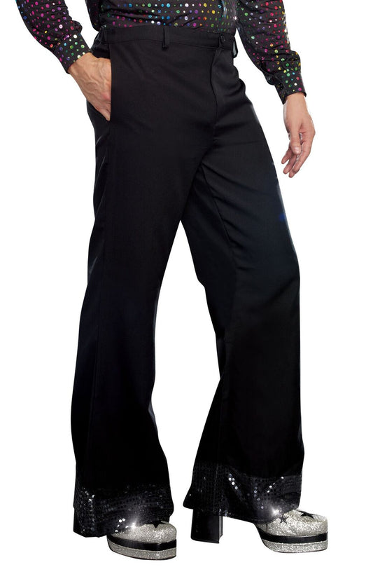 Men's Disco Pants: Black