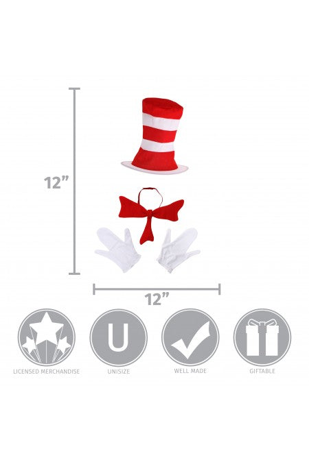 Dr. Seuss The Cat in the Hat Adult Accessory Kit