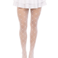 Love Struck Heart Net Tights