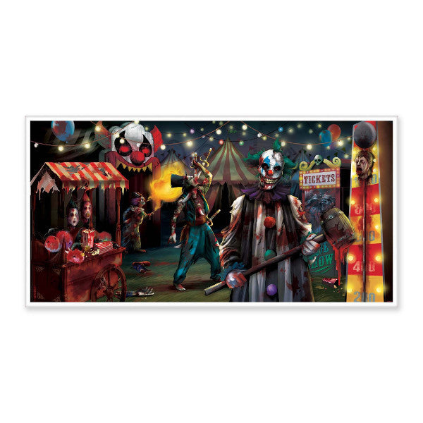 Horizontal Banner: Creepy Carnival / Side Show (65"x33")