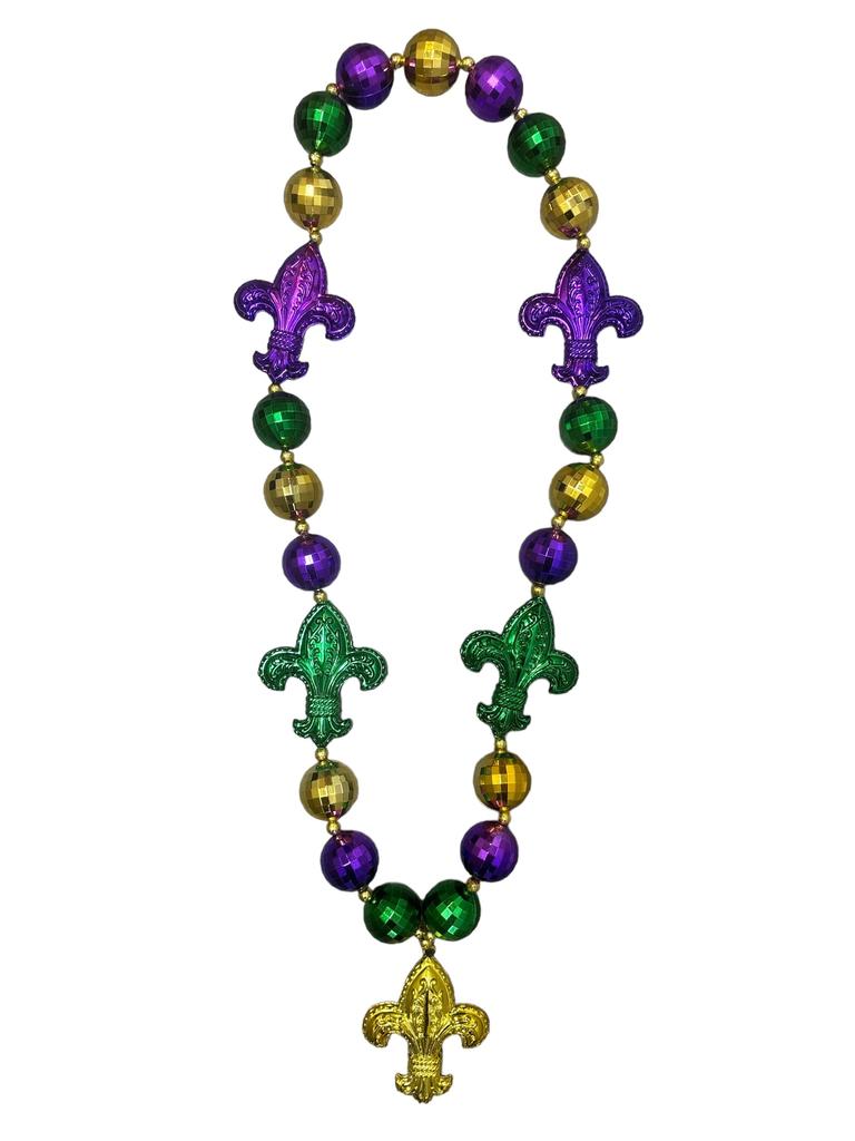 Novelty Beads - PGG Fleur De Lis XL Beads