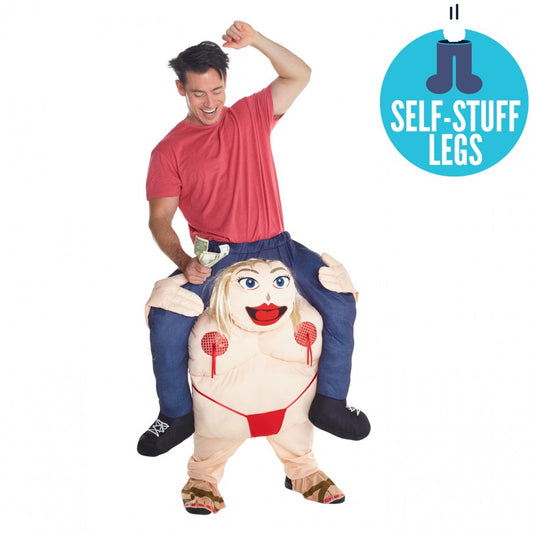 Piggyback™: Fat Stripper - Adult O/S