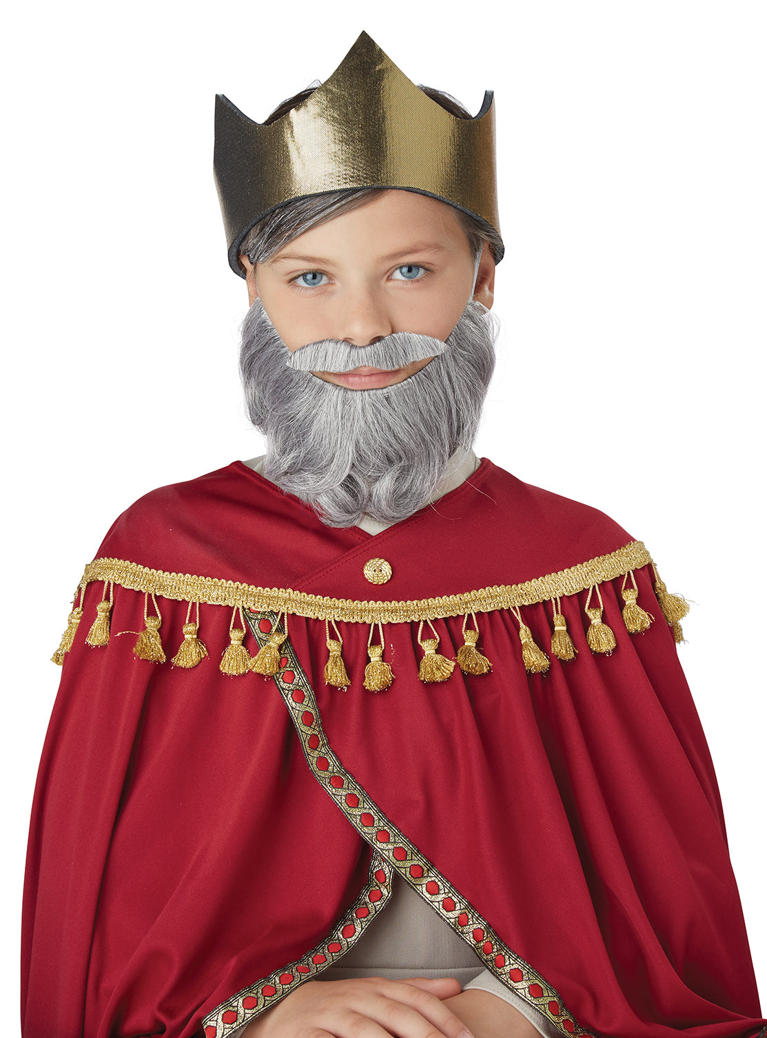 Wise Man Wig: Child - Gray