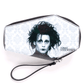 Edward Scissorhands Coffin Wallet w/ Fleur de Lis (8.5"x5.5")