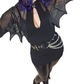 Vespertilio Long Sleeve Bat Wings Effect Batwing Top