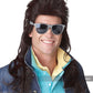 80's Rock Mullet Wig