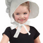 White Bonnet - Child Size