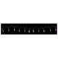 Mardi Gras String Lights w/ End to End Plugs: PGG (100 Lights)