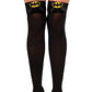 Women's Batgirl Thigh Highs - O/S