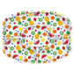 Plastic Sectional Platter: Fruit