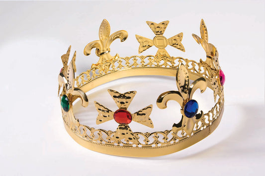 Gold Jeweled Crown