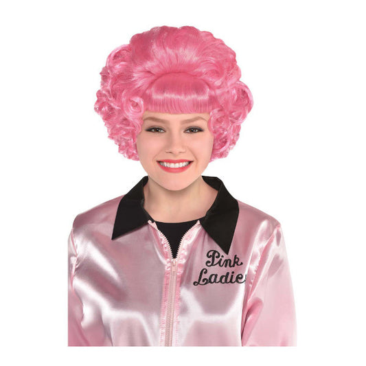 Grease Frenchy Pink Wig