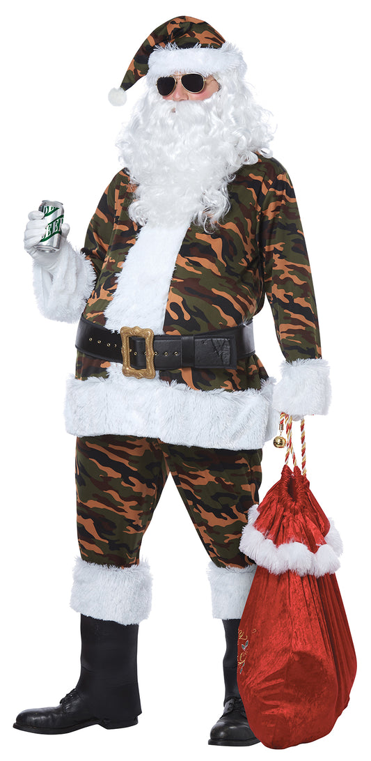 Camouflage Santa Suit