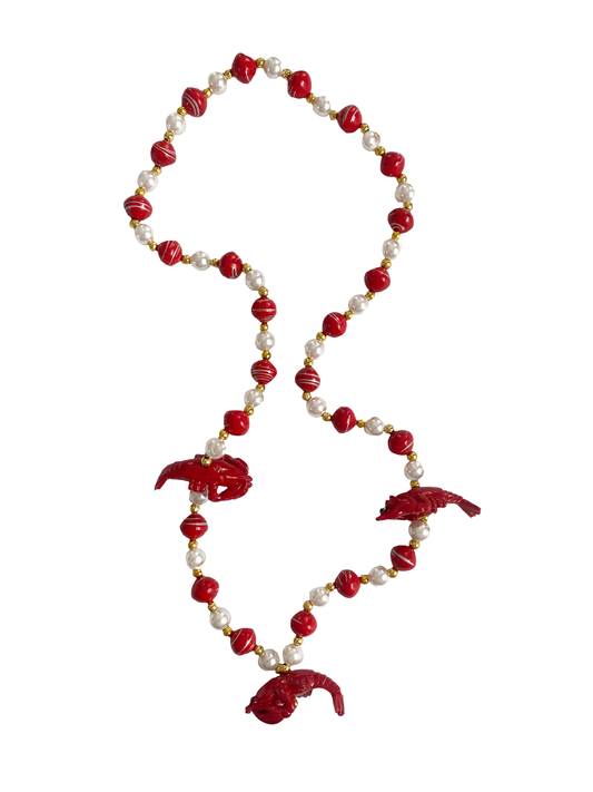 Specialty Beads - Crawfish Trio (Hear, See, Speak No Evil)