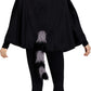 DLX. Animal Poncho - Raccoon