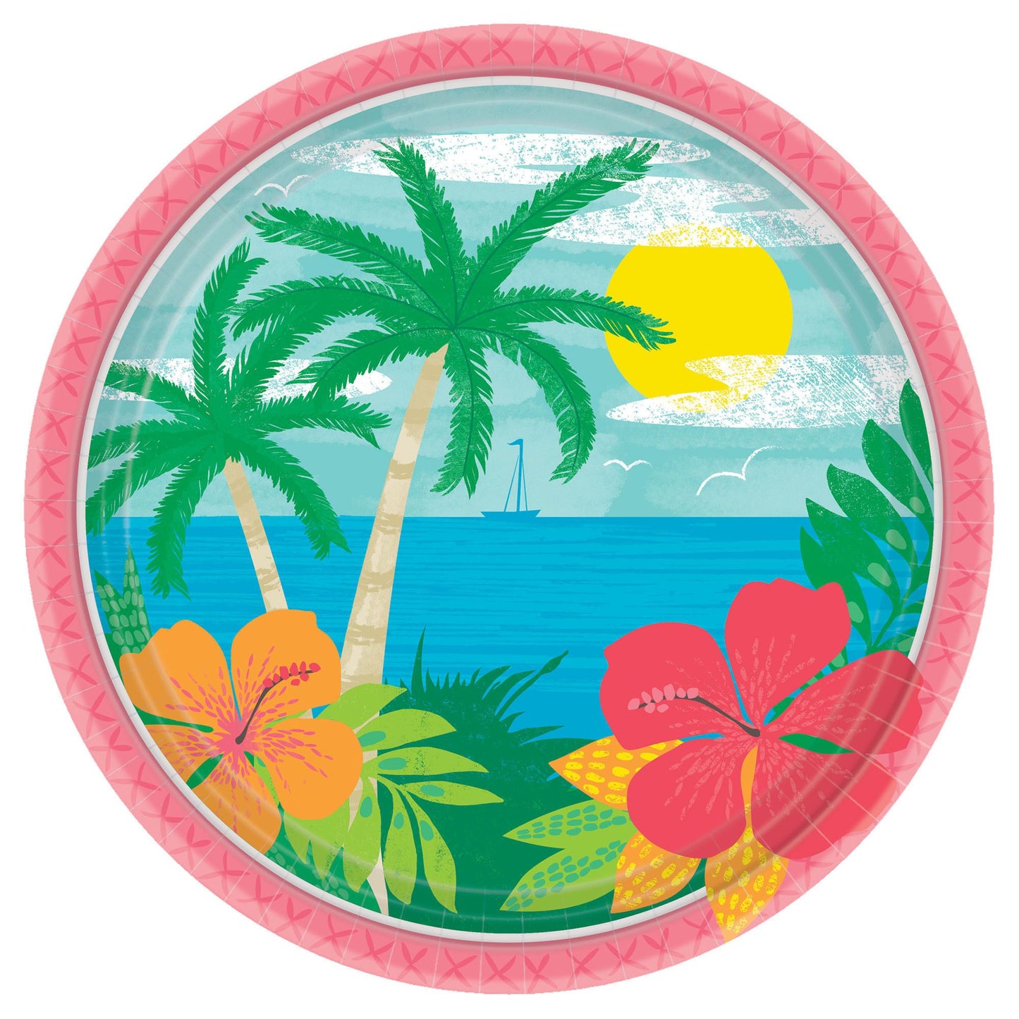 9" Plates: Summer Vibes (60ct.)