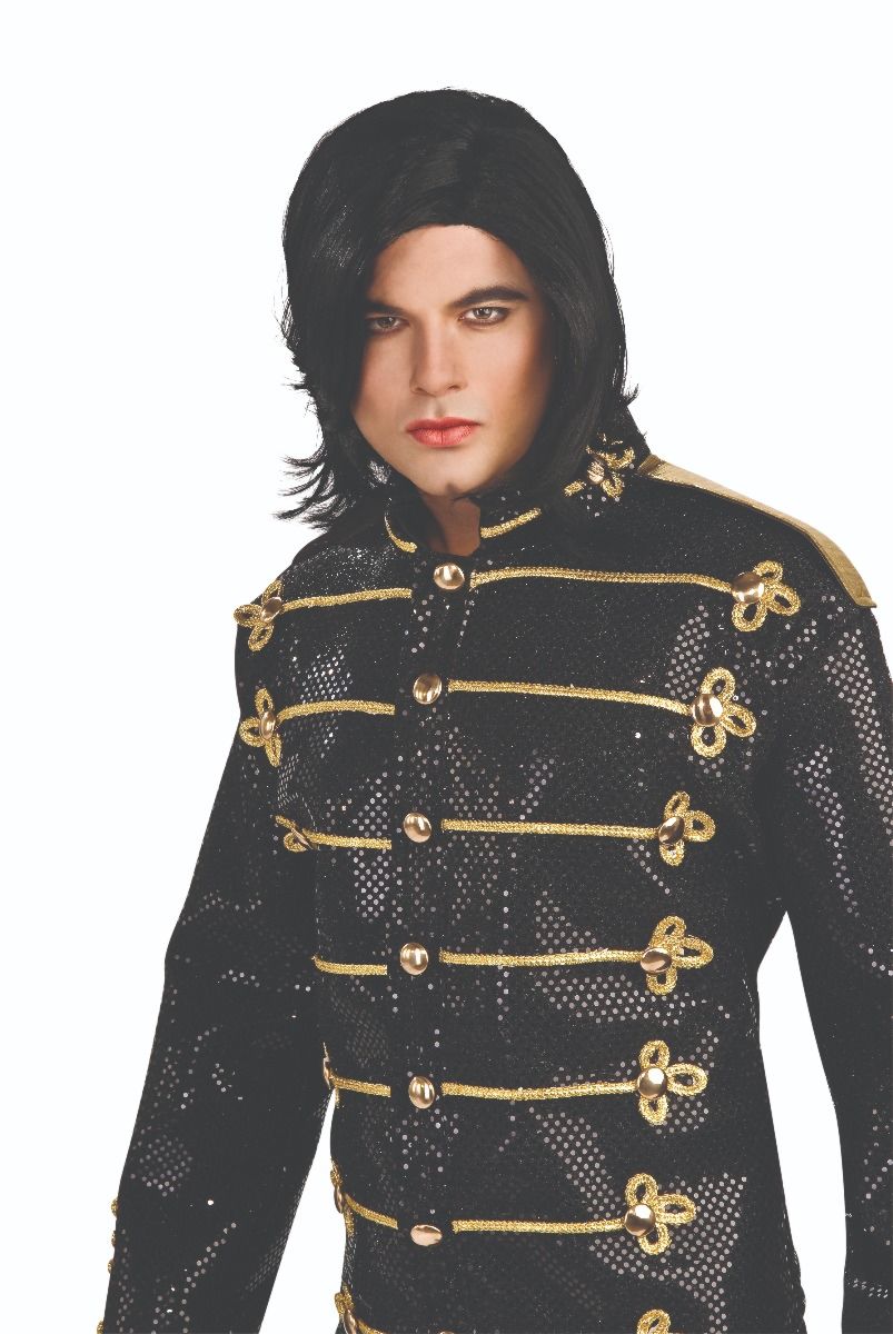 Michael Jackson Straight Wig - Black