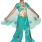 Adult Deluxe  Jasmine Teal Costume