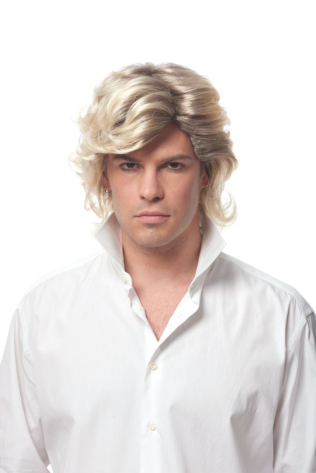 80's Icon Wig - Blonde w/ Brown