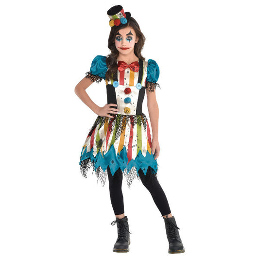 Girl's Creepy Clown