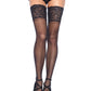 Plus Size: Stay Up Sheer Thigh Highs