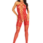 Heart Net Halter Bodystocking