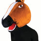 Plush Animal Mascot Head: Horse