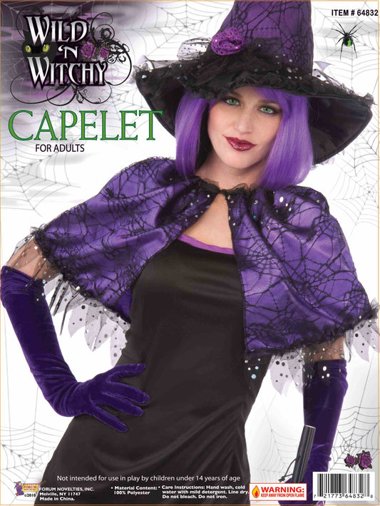 Wild'n Witchy Witch Capelet: O/S